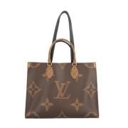 Pre-owned Canvas louis-vuitton-bags Louis Vuitton Vintage , Brown , Da...