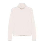 Crème Sweater Collectie Allude , Beige , Dames