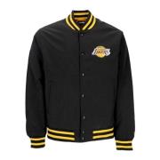 NBA Script Bomberjack Zwart/Paars New Era , Black , Heren