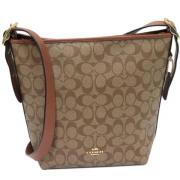 Pre-owned Canvas crossbody-bags Coach Pre-owned , Brown , Dames