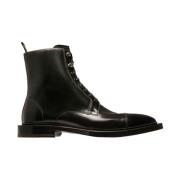 Leren Enkellaarzen Bally , Black , Heren