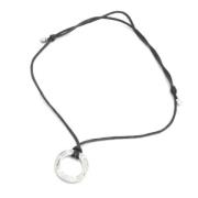 Pre-owned Silver necklaces Bvlgari Vintage , Black , Dames