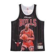 Chicago Bulls Tank Top Scottie Pippen Mitchell & Ness , Black , Heren