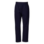 Donkerblauwe Elfo Joggingbroek Max Mara Weekend , Blue , Dames