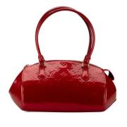 Pre-owned Leather handbags Louis Vuitton Vintage , Red , Dames