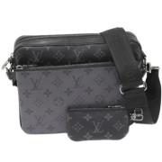 Pre-owned Canvas crossbody-bags Louis Vuitton Vintage , Black , Dames