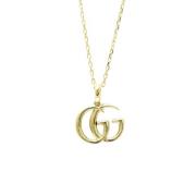 Pre-owned Yellow Gold necklaces Gucci Vintage , Yellow , Dames