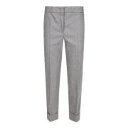 Fijne Torino Broek met Meticulous Detail PT Torino , Gray , Dames