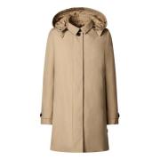 Embie Raincoat Save The Duck , Beige , Dames