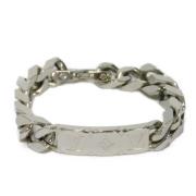 Pre-owned Metal bracelets Louis Vuitton Vintage , Gray , Dames