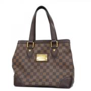 Pre-owned Fabric louis-vuitton-bags Louis Vuitton Vintage , Brown , Da...