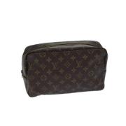 Pre-owned Canvas louis-vuitton-bags Louis Vuitton Vintage , Brown , Da...