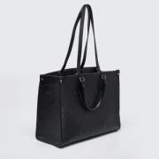 Pre-owned Leather totes Louis Vuitton Vintage , Black , Dames