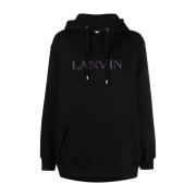 Zwarte Sweater Collectie Lanvin , Black , Heren