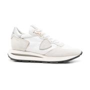 Stijlvolle Sneakers voor Mannen en Vrouwen Philippe Model , White , Da...