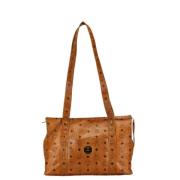 Pre-owned Canvas totes MCM Pre-owned , Brown , Dames