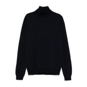 Blauwe Sweaters voor Mannen Roberto Collina , Blue , Heren