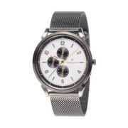 Gunmetal Heren Multi-Functioneel Horloge Pierre Cardin , Gray , Heren