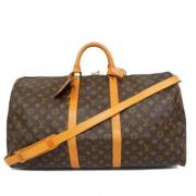 Pre-owned Fabric louis-vuitton-bags Louis Vuitton Vintage , Brown , Da...