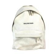 Pre-owned Canvas backpacks Balenciaga Vintage , Beige , Dames