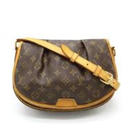 Pre-owned Canvas louis-vuitton-bags Louis Vuitton Vintage , Brown , Da...