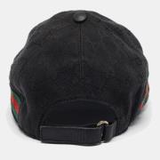 Pre-owned Canvas hats Gucci Vintage , Black , Heren