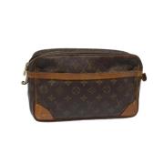 Pre-owned Canvas louis-vuitton-bags Louis Vuitton Vintage , Brown , Da...