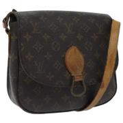 Pre-owned Canvas louis-vuitton-bags Louis Vuitton Vintage , Brown , Da...