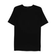 Zwarte T-shirts en Polos Roberto Collina , Black , Heren