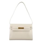 Manhattan Medium Handtas Saint Laurent , Beige , Dames