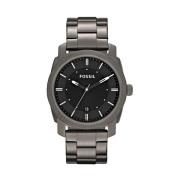 Gunmetal Heren Analoge Horloge Fossil , Gray , Heren