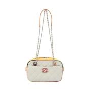 Pre-owned Leather chanel-bags Chanel Vintage , Multicolor , Dames