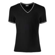 V-hals T-shirt Dolce & Gabbana , Black , Heren