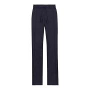 Technische Jogging Nylon Broek Dolce & Gabbana , Blue , Heren