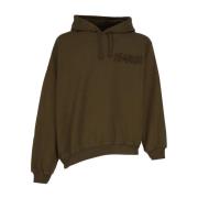 Bruine Logo Sweatshirt met Capuchon Magliano , Brown , Heren