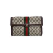 Pre-owned Leather gucci-bags Gucci Vintage , Brown , Dames