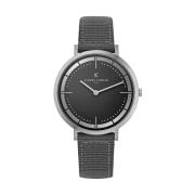 Heren Zilveren Sport Horloge Pierre Cardin , Gray , Heren