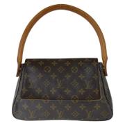 Pre-owned Canvas louis-vuitton-bags Louis Vuitton Vintage , Brown , Da...