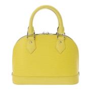 Pre-owned Leather louis-vuitton-bags Louis Vuitton Vintage , Yellow , ...