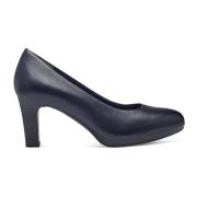 Blauwe Pumps met Blokhak en Anti-Slide Technologie Tamaris , Blue , Da...