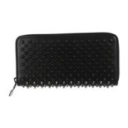 Pre-owned Leather wallets Christian Louboutin Pre-owned , Black , Dame...