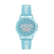 Blauw Damesmode Horloge Juicy Couture , Blue , Dames