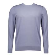 Grijze Pullover Trui Profuomo , Gray , Heren