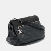 Pre-owned Canvas chanel-bags Chanel Vintage , Black , Dames