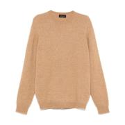 Kameel Sweater Collectie Roberto Collina , Brown , Heren