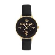 Gouden Damesmode Horloge Juicy Couture , Yellow , Dames