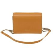 Pre-owned Leather shoulder-bags Yves Saint Laurent Vintage , Brown , D...