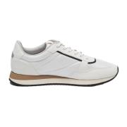 Witte Sneakers - Kai Model Hugo Boss , White , Heren