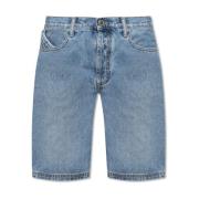 Denim shorts The Attico , Blue , Dames