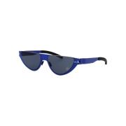 Stijlvolle Kitt Zonnebril voor zonnige dagen Mykita , Blue , Unisex